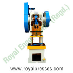 c frame type power press manufacturers exporters suppliers in india punjab ludhiana